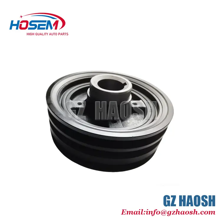 Mitsubishi Crankshaft Pulley ME017116 for Canter 4D34 Engine(3 Grooves) mitsubishi crankshaft pulley me017116 3 grooves 4d34 (1)