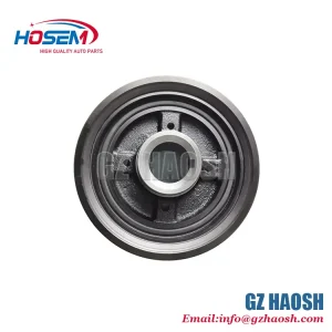 mitsubishi crankshaft pulley me017116 3 grooves 4d34 (3)